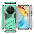 Чехол для Honor Magic 6 Lite 5G, Military kickstand, зелёный