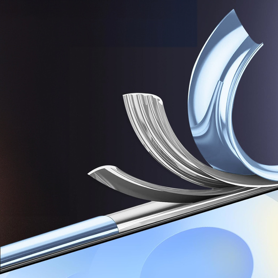 Чохол для Samsung Galaxy S25 Edge, Electro MagSafe, м'яти + Скло на екран