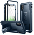 Броньований чохол для iPhone XR, Dexnor Full Body, темно-синій