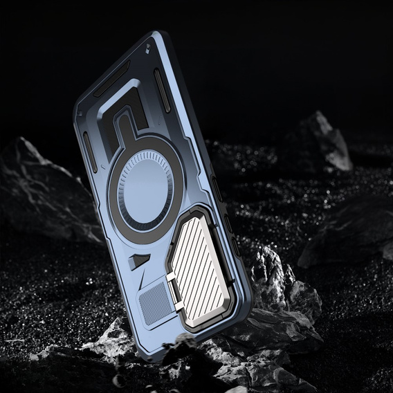 Чохол для Samsung Galaxy S24 FE, Military MagSafe with camera protection, м'яти