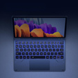 Обкладинка для клавіатури Samsung Galaxy Tab S7 / S8, Dexnor Magnetic Keyboard Touchpad, м'яти