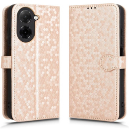 Чохол-фліп для Xiaomi Redmi A5, Wallet Rhombus, рожевий