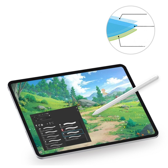 Защитная пленка Paper feel для Samsung Galaxy Tab S10 Lite / S10 FE / S9 FE