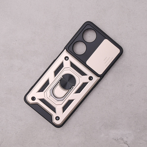 Чехол NOX Camera Slide Oppo A98 5G, CamShield Slide, золото