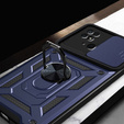 Чехол NOX Camera Slide Xiaomi Redmi 10C, CamShield Slide, тёмно-синий
