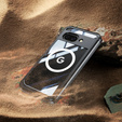 Чохол для Google Pixel 9A, Shockproof, зі склом, для MagSafe, чорний