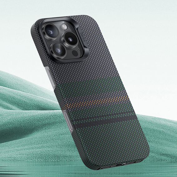 Чохол BENKS Kevlar Magnetic Armor Air Aurora 600D S062 для MagSafe для iPhone 15 Pro Max