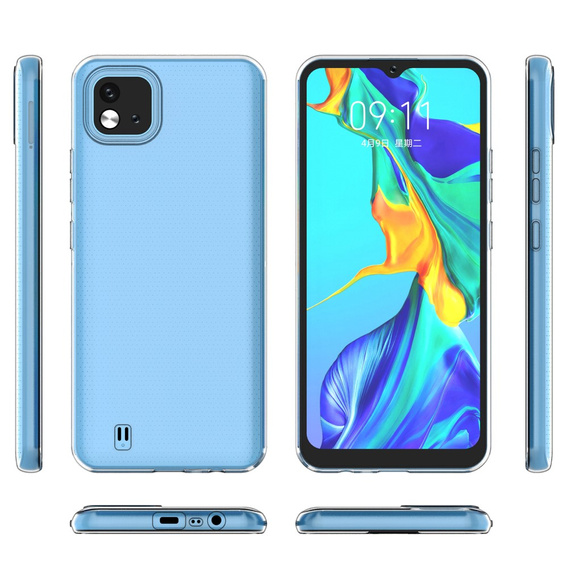 Тонкий корпус для Realme C11 2021, Slim, прозрачный