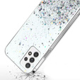 Чехол до Samsung Galaxy A52 / A52s, Glittery, прозрачный