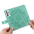 Чохол-книжка для Samsung Galaxy A53 5G, Mandala Flower, зелений