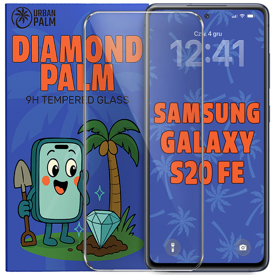 Закаленное стекло Diamond Palm для Samsung Galaxy S20 FE