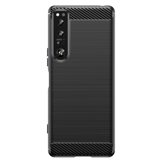 Чoхол до Sony Xperia 1 IV, Carbon, чорний
