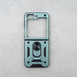 Бронированный Чехол до Samsung Galaxy Z Flip5 5G, Nox Case Ring, зелёный