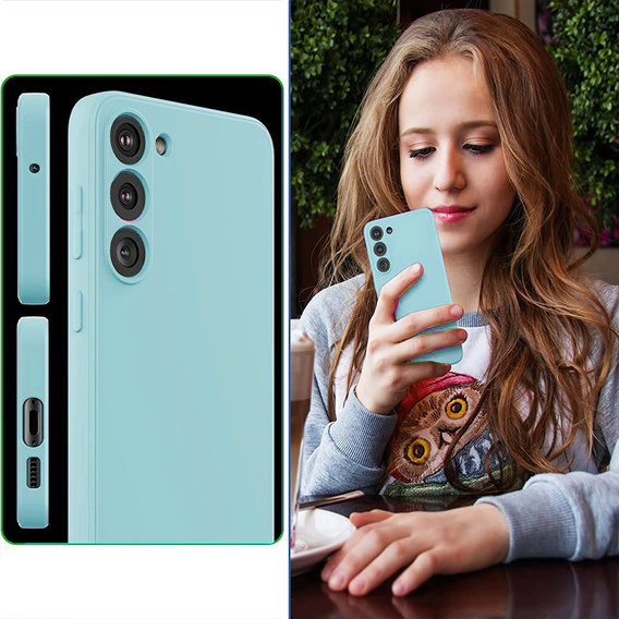 Чoхол до Samsung Galaxy S23 5G, Silicone Lite, монетний