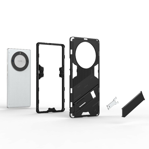 Чохол для Honor Magic 5 Lite, Military kickstand, зелений