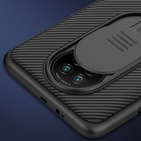 Чохол для Xiaomi Redmi Note 9T 5G, броньований Nillkin, CamShield Pro, чорний