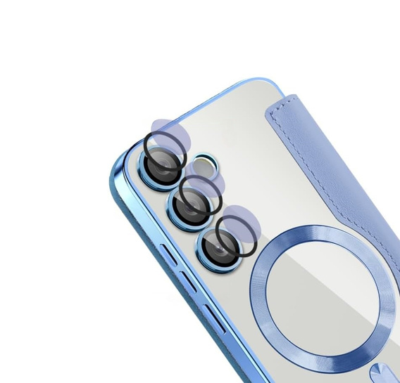 Чохол-книжка для Samsung Galaxy S25 FE, RFID Wallet MagSafe CamShield, м'яти