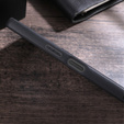 Чехол до Sony Xperia 1 V, Leather Hybrid MagSafe, чёрный