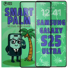Закаленное стекло 5D Full Glue Smart Palm для Samsung Galaxy S25 Ultra