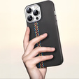 Чехол для iPhone 13 Pro, Carbon Fiber MagSafe, чёрный
