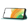 Чохол-книжка для Samsung Galaxy A25 5G, Butterfly, м'ятний + скло 9H  