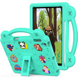 Дитячий чохол для планшета iPad 9.7" 2018/2017 (6/5 gen.) / Pro 9.7" 2016, Cute Patterns, з підставкою, зелений