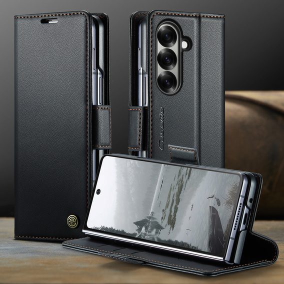 Чохол-розкладачка Litchi Wallet для Samsung Galaxy Z Fold7 5G