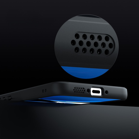 Чохол для Xiaomi Poco X7 Pro 5G, для MagSafe, ERBORD Matt Case, чорний