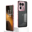 Чехол для Motorola Edge 50 Ultra, Frame Case, розовый