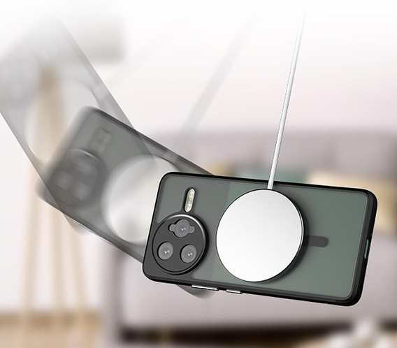 Чохол для Xiaomi Poco F7 Ultra, для MagSafe, ERBORD Matt Case, чорний