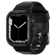 Чехол ремешок SPIGEN до Apple Watch 4/5/6/7/SE 44/45mm, Rugged Armor Pro, Black