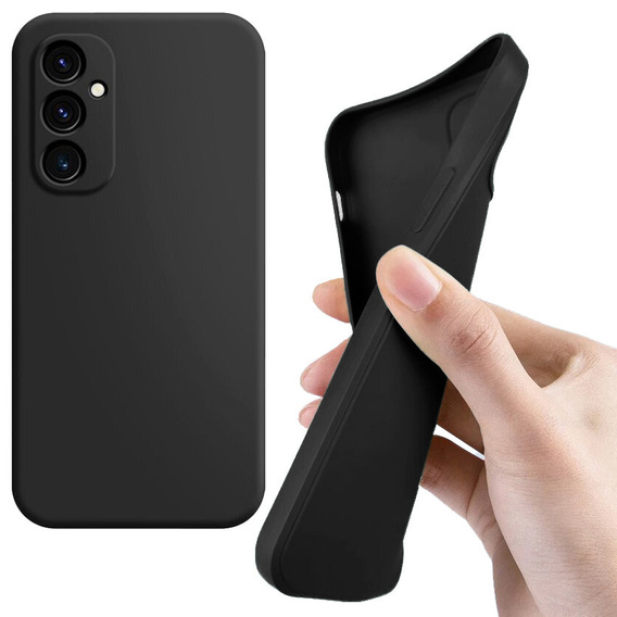 Чехол до Samsung Galaxy M55 5G, Silicone Lite, чёрный