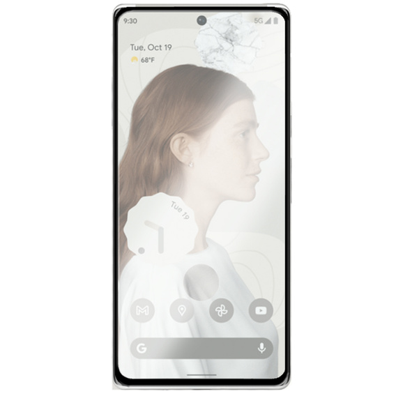 Закаленное стекло 9D ERBORD до Google Pixel 6 Pro