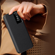 Флип-кейс для Samsung Galaxy S25, Smart View Wallet, чёрный