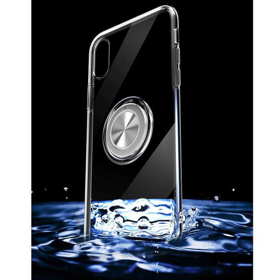 Чехол для iPhone X / XS - ERBORD Airbag Ring - Blue