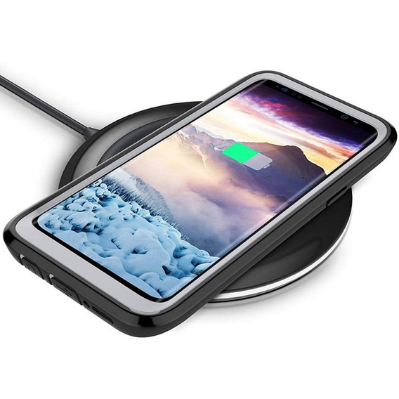 Чoхол Shockproof до Samsung Galaxy S9+ Plus, із захисним екраном, м'яти