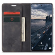 Чехол CASEME для Samsung Galaxy A33 5G, Leather Wallet Case, чёрный