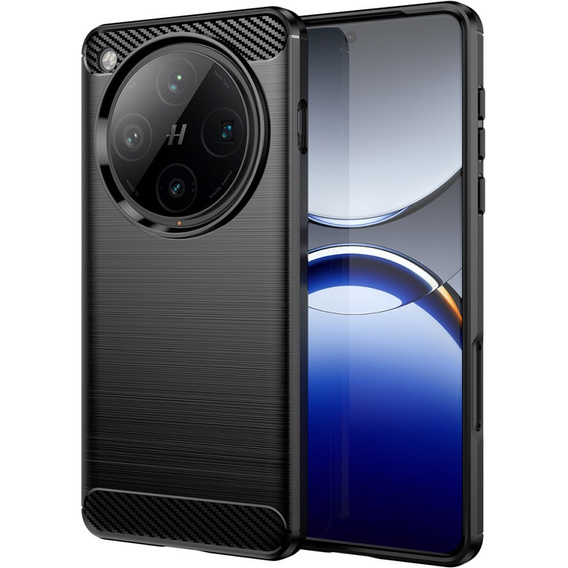 Чoхол до Oppo Find X8 Pro, Carbon, чорний