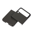 Чехол Carbon Fiber для Samsung Galaxy Z Flip 3, Black