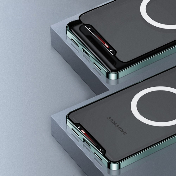 Защитный чехол для камеры Samsung Galaxy S23, CamShield MagSafe, прозрачный / зеленый