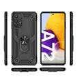 Бронированный Чехол до Samsung Galaxy A72 5G, Nox Case Ring, синий