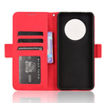 Откидной чехол для Oppo Reno 12FS / 12F, Card Slot, красный