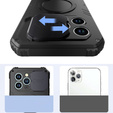 Чехол для iPhone 15 Pro Max, DefenderMag, чёрный