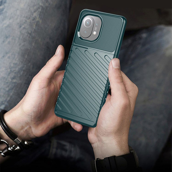 Чехол до Xiaomi Mi 11, Thunder, зелёный