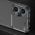 Чoхол до Poco F5 5G, Carbon Gel, чорний