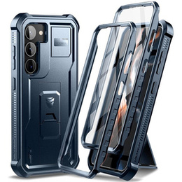Броньований чохол для Samsung Galaxy S23 Plus, Dexnor Full Body (Two Frames), темно-синій