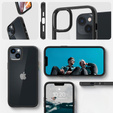 Чехол Spigen до iPhone 14, Ultra Hybrid, Мэтт чёрный