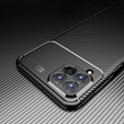 Чехол до Samsung Galaxy M53 5G, Carbon Gel, чёрный