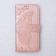 Чохол-книжка для Xiaomi 13T / 13T Pro, Butterfly, рожевий rose gold
