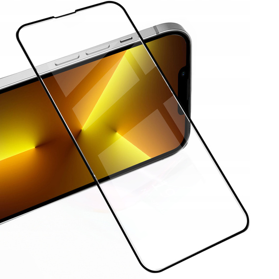 2x Загартоване скло для iPhone 13/13 Pro, ERBORD 3D для всього екрану